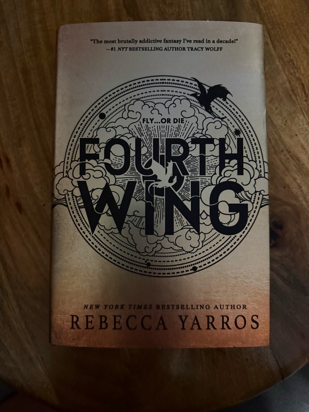 Fourth Wing by Rebecca Yarros Hardcover Book The Empyrean Series Book 1 New